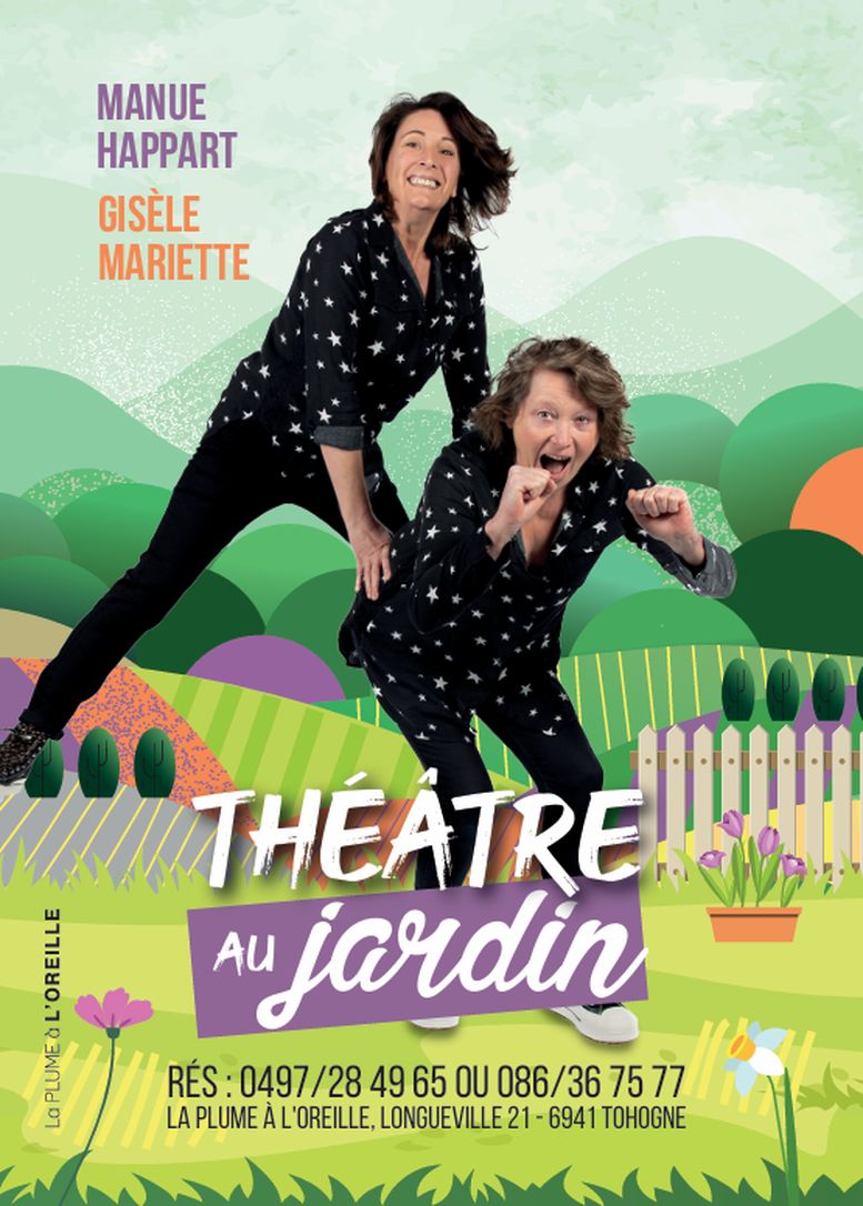 Théâtre au jardin – de la Plume à l’oreille